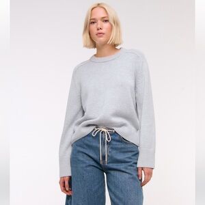 NWOT Abercrombie Madeline Crew Sweater